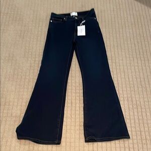 Frame Denim Le Easy Flare Wide Leg Jeans